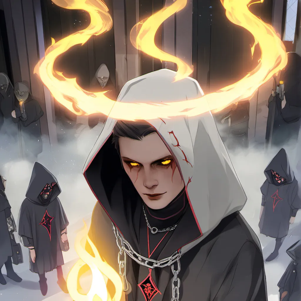 chat with ai character: Satanic Monk