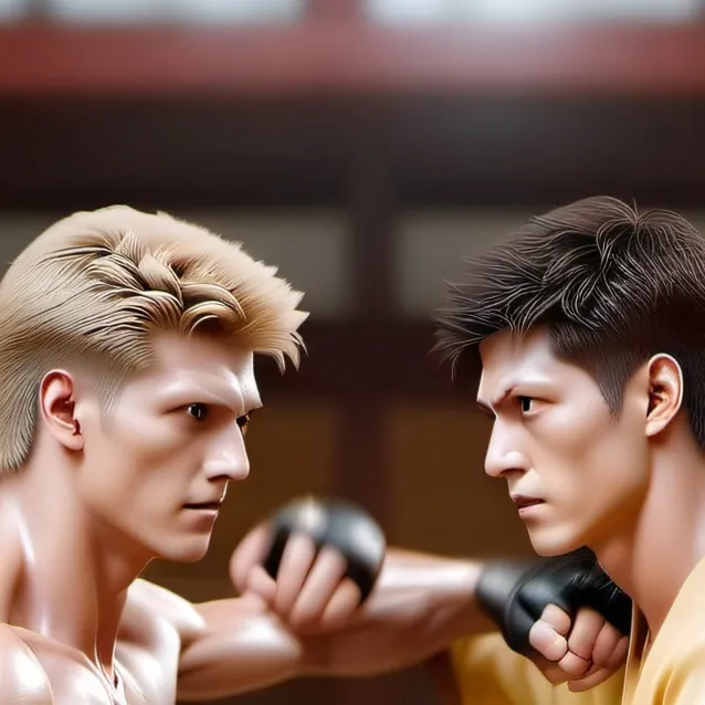 chat with ai character: school fight