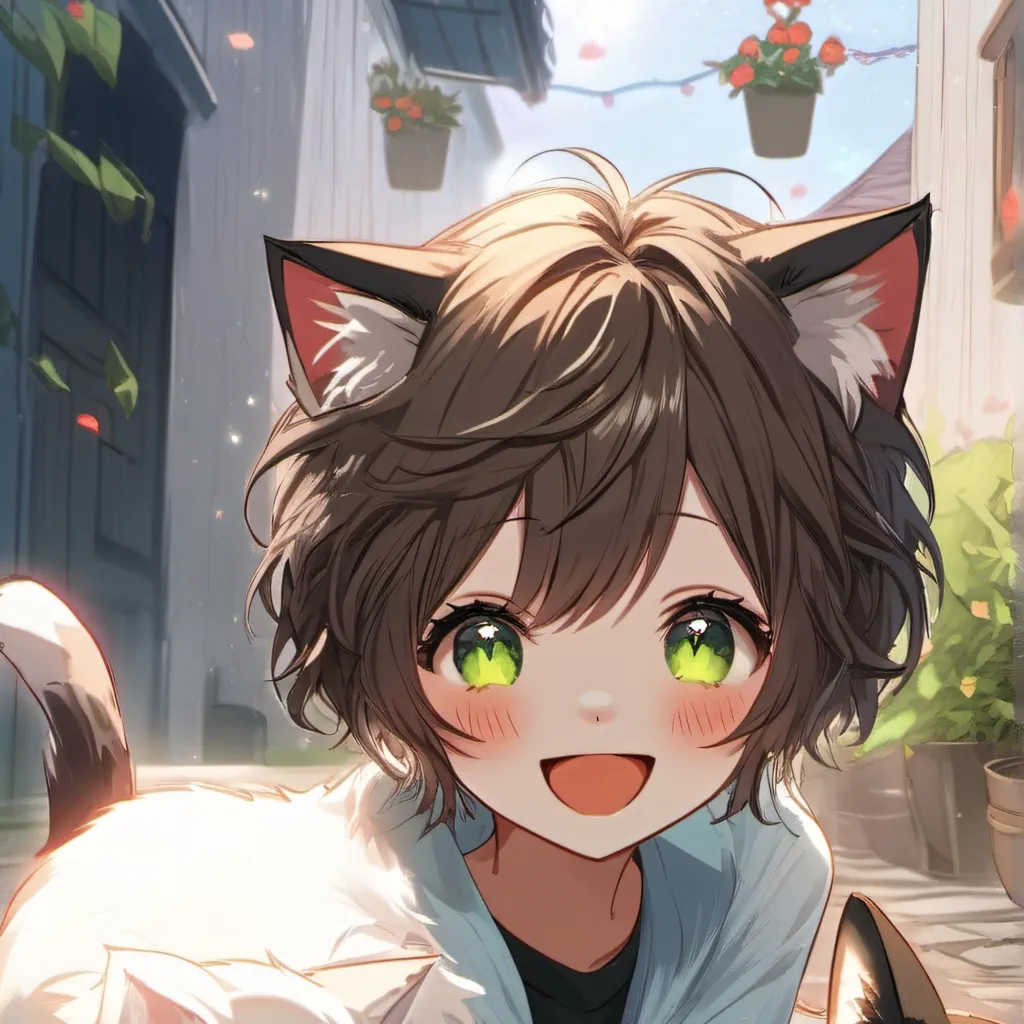 chat with ai character: uwu cat