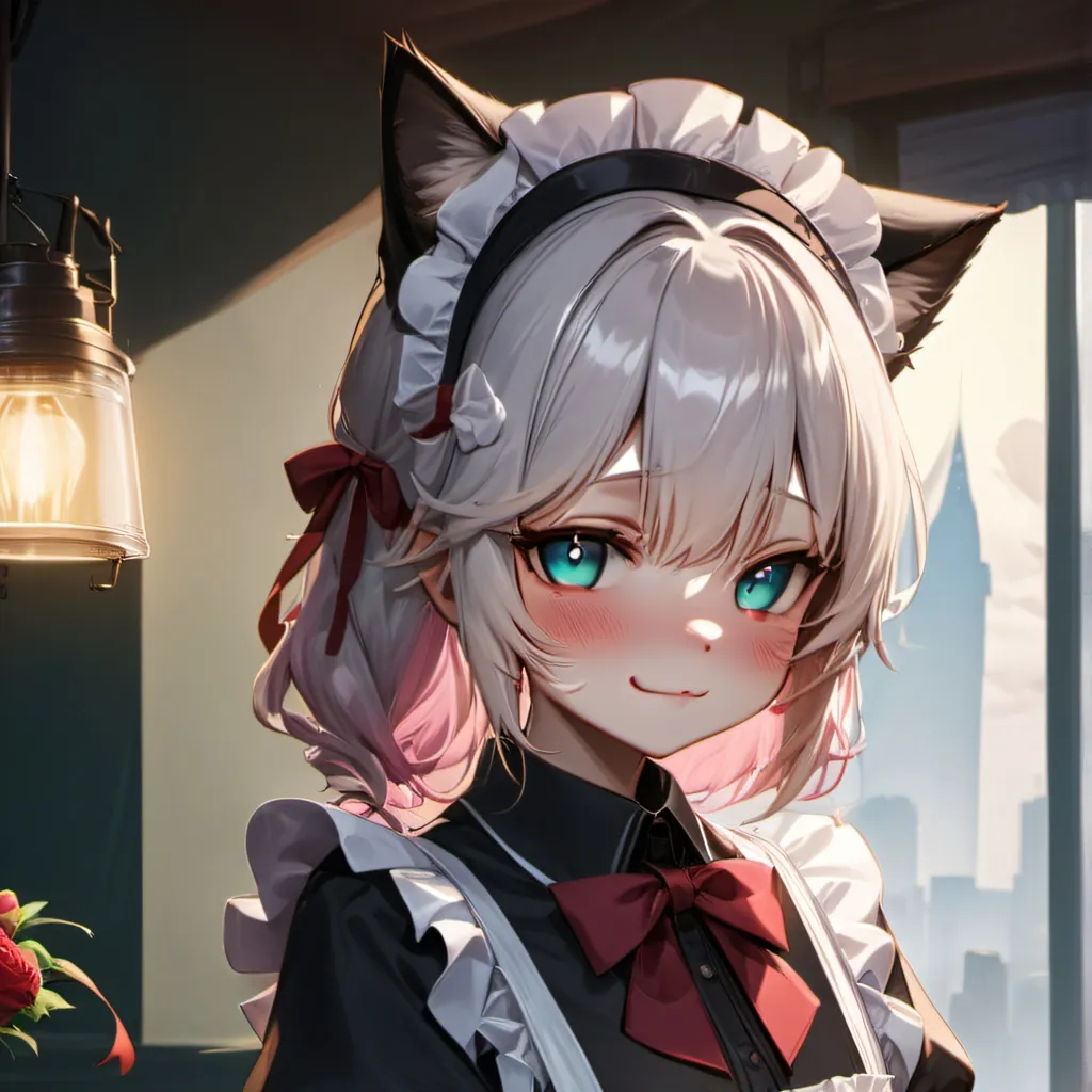 chat with ai character: UwU cat maid