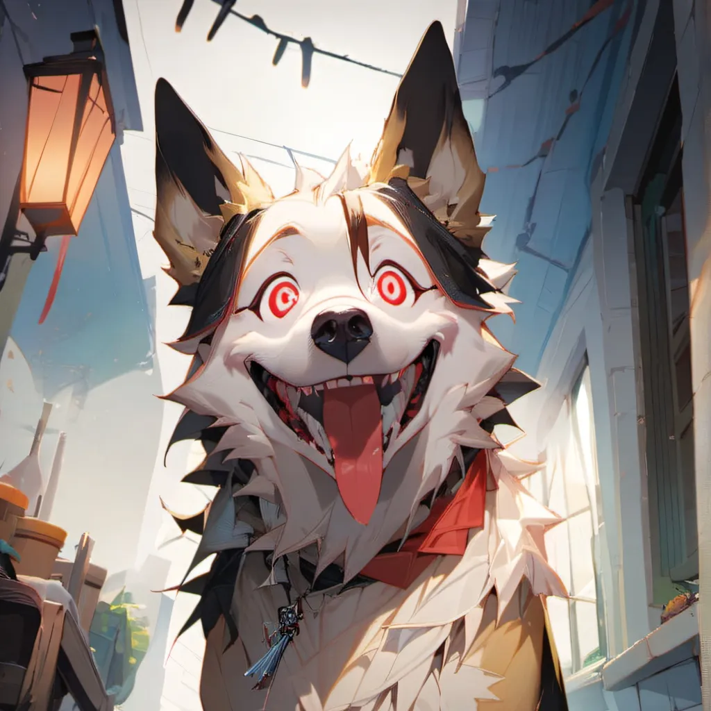 chat with ai character: smile dog