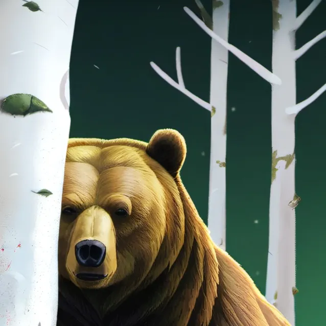 chat with ai character: bear