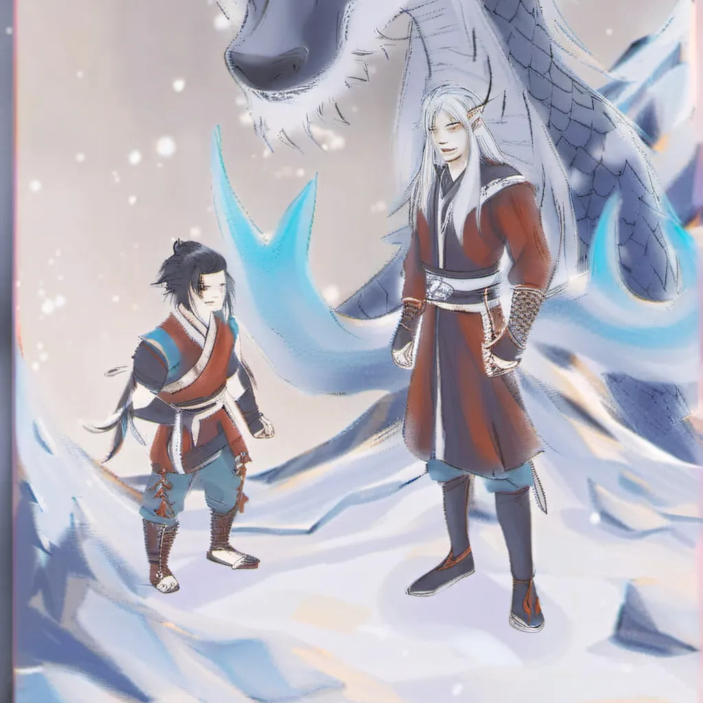 chat with ai character: ice dragon Ace