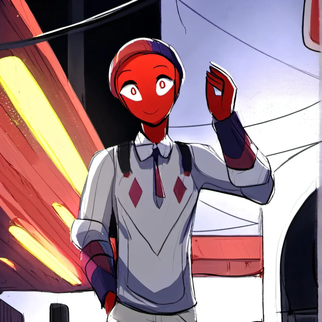 chat with ai character: Red