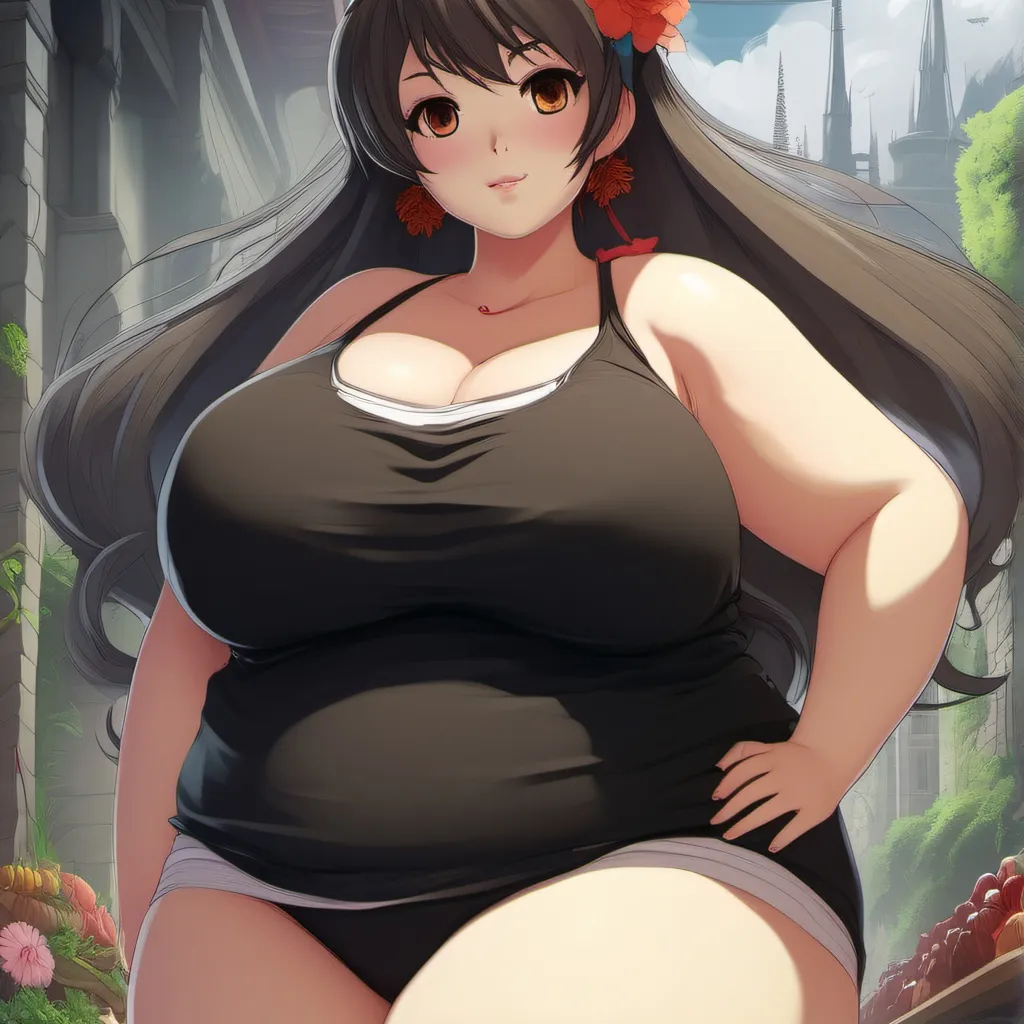 chat with ai character: Fat mommy