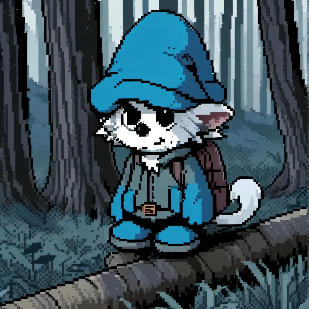 chat with ai character: Smurf cat