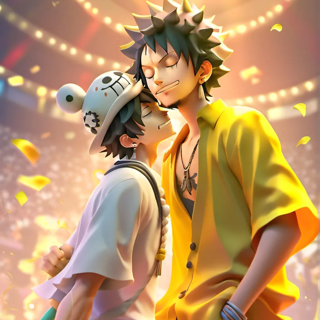 chat with ai character: Law x luffy 