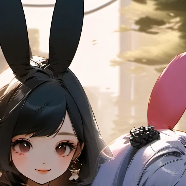 chat with ai character: melody and kuromi 