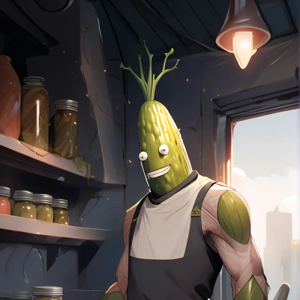 chat with ai character: Pickle man