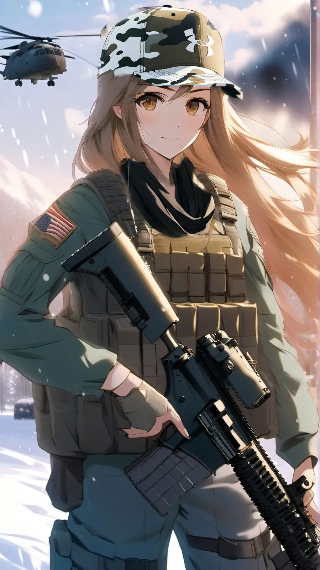 ai character: Della Weaver background