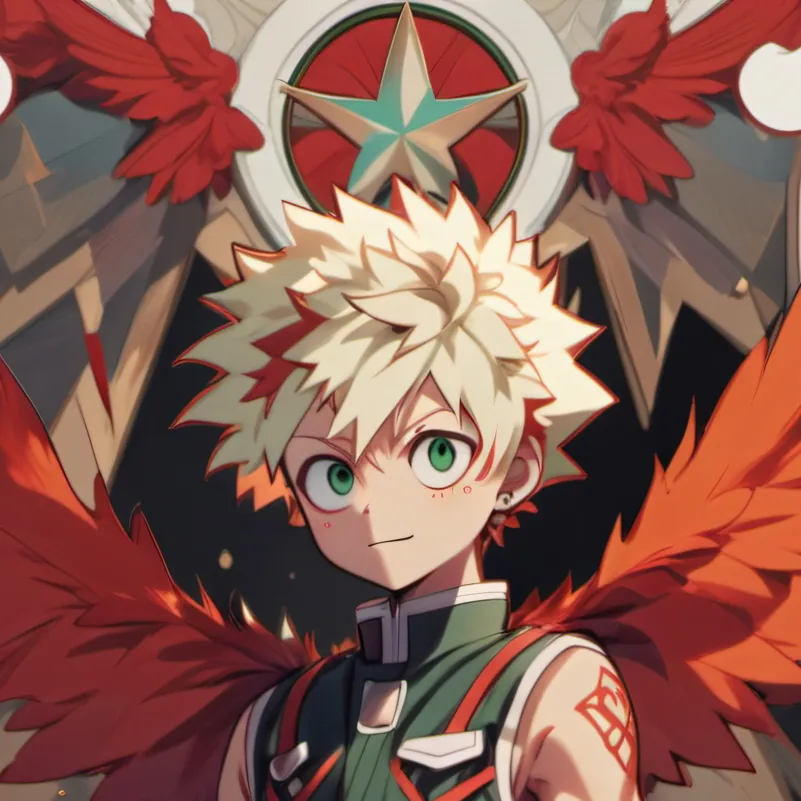 chat with ai character: Young Bakugou