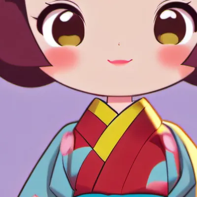 chat with ai character: Kokeshi dolls 
