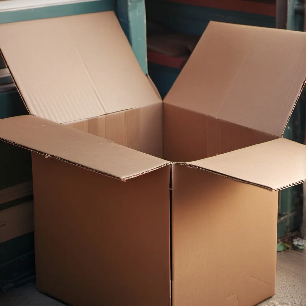 chat with ai character: Cardboard box