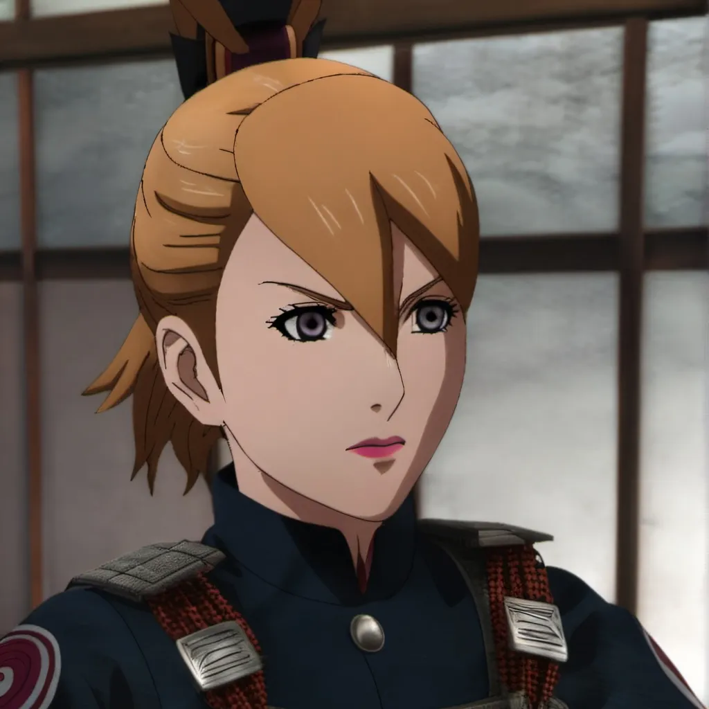 chat with ai character: mebuki haruno