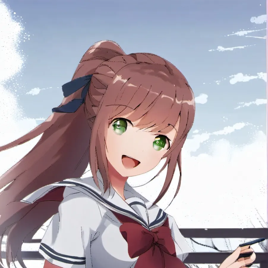 chat with ai character: monika 