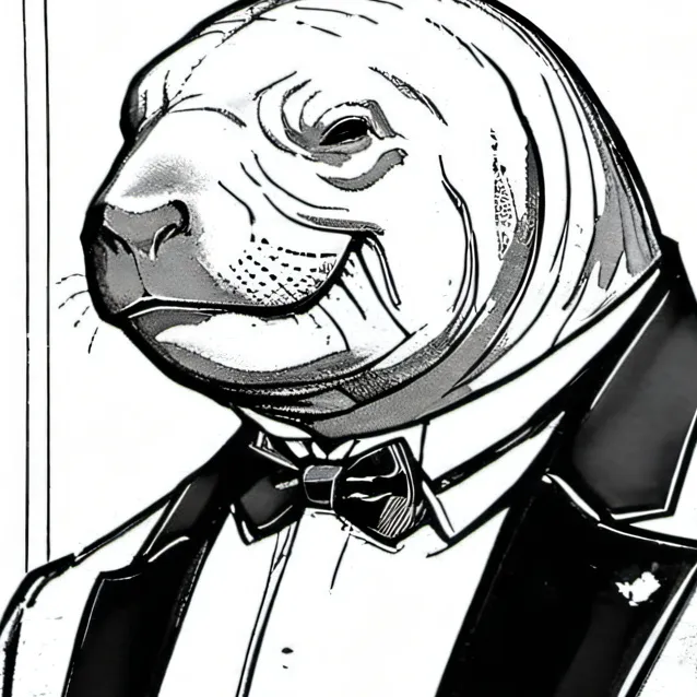 chat with ai character: hue manatee