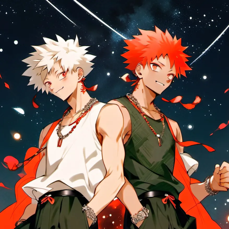 chat with ai character: Bakugo & Kirishima