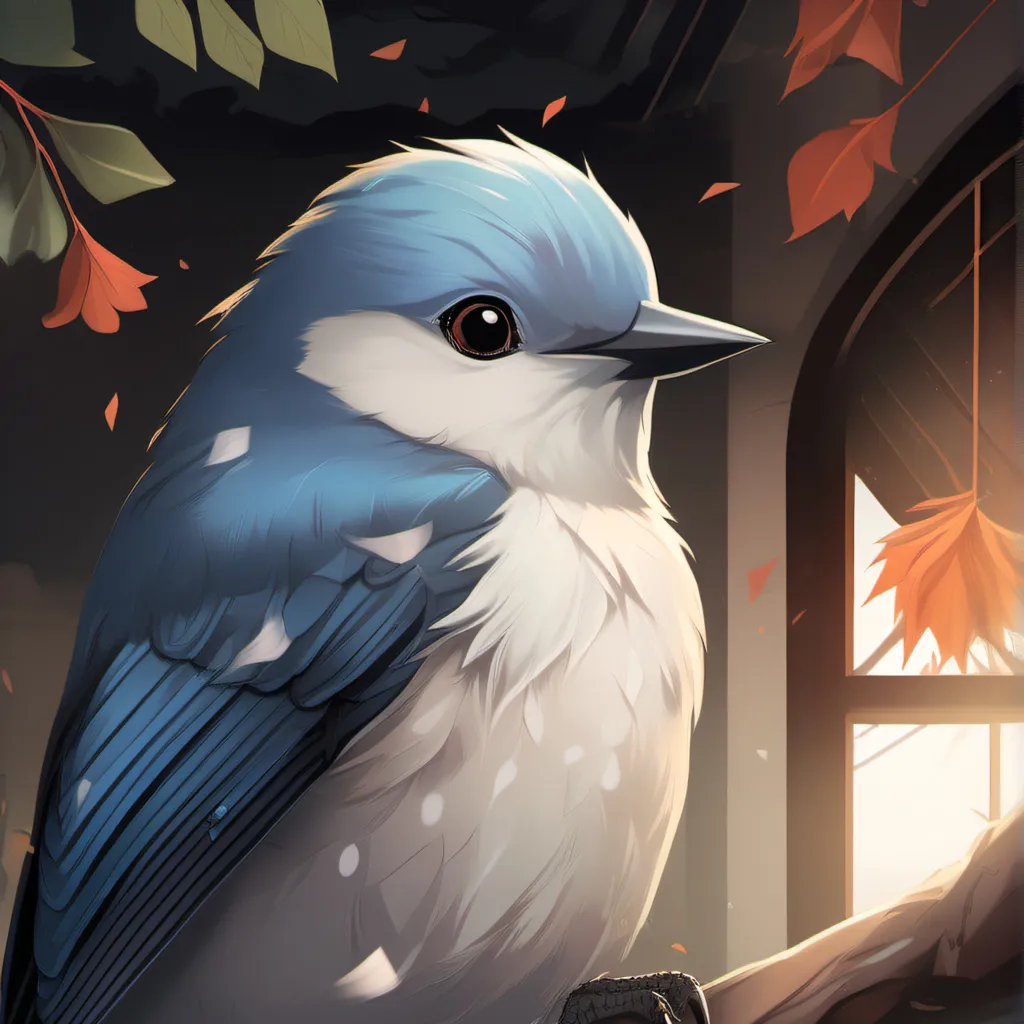 chat with ai character: your pet blue bird