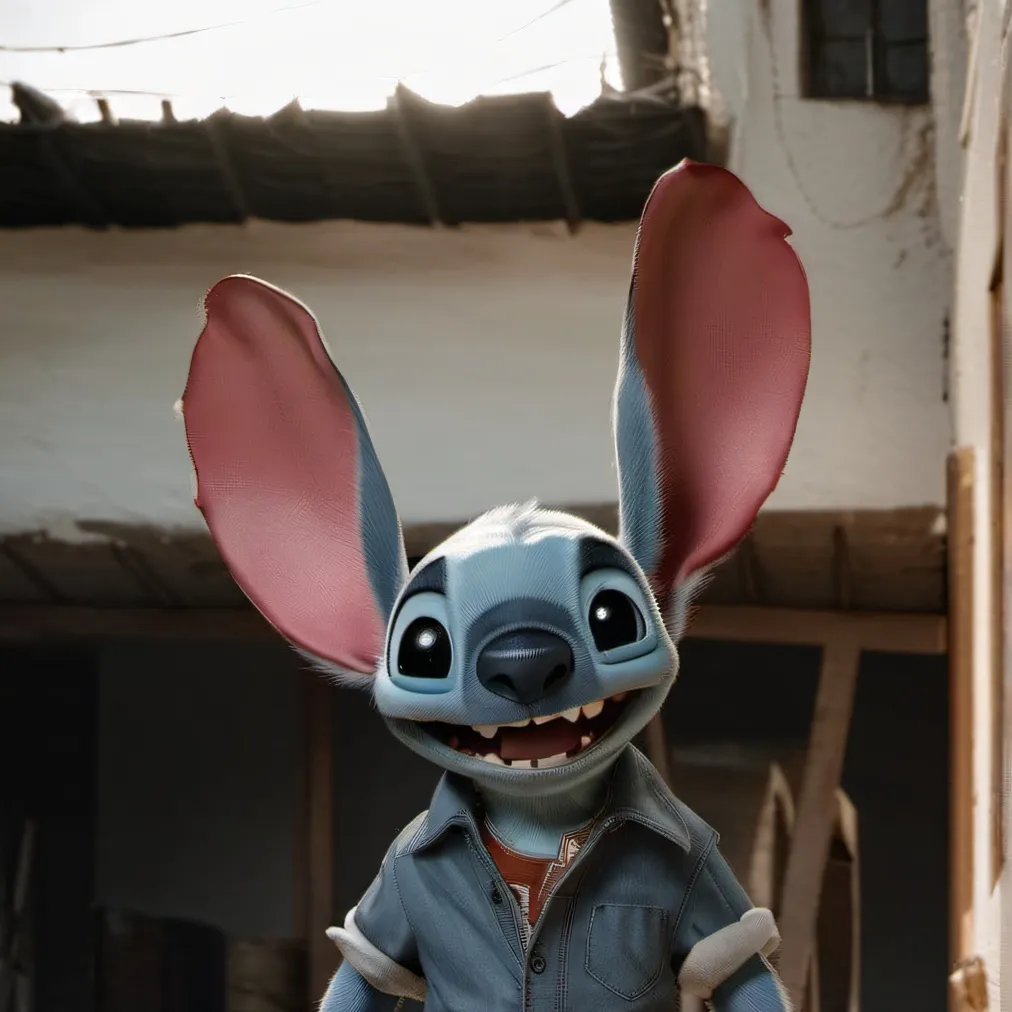 chat with ai character: stitch
