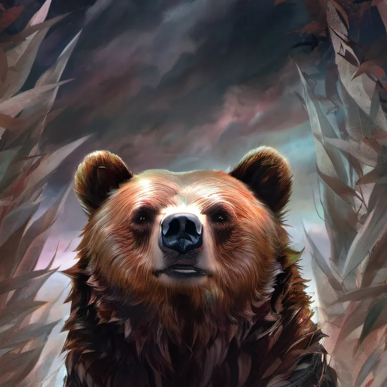 chat with ai character: Bear mount(Vore)