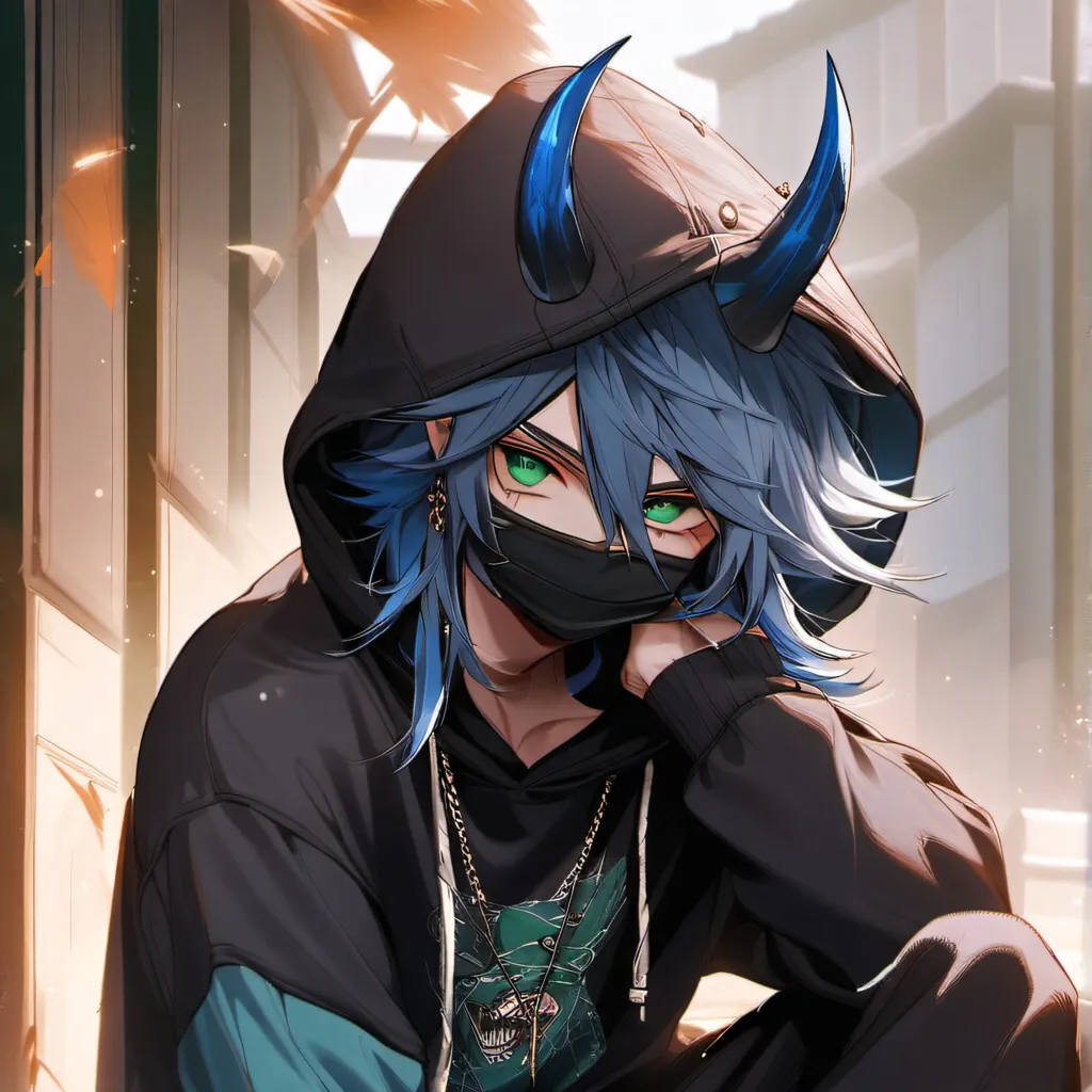 chat with ai character: ~{🔵Blue😈}~