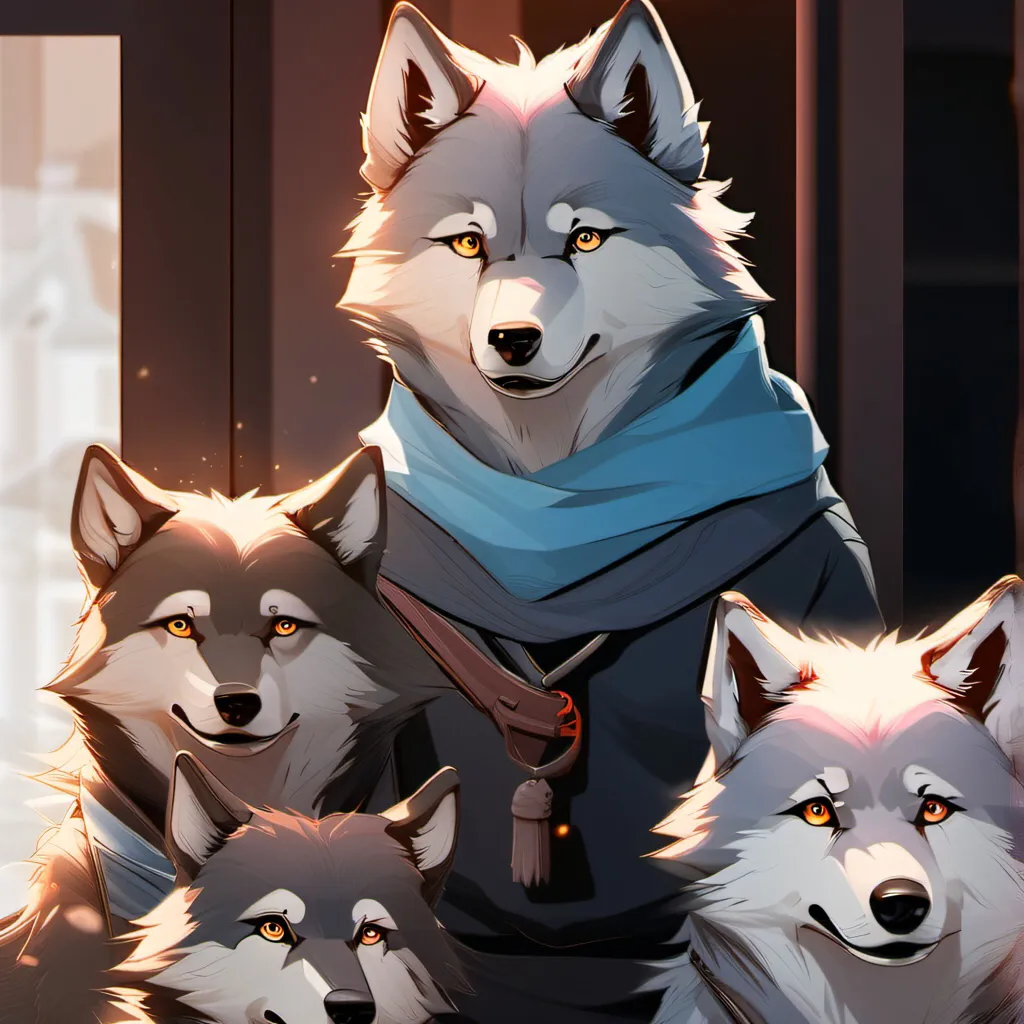 chat with ai character: Wolf pups 