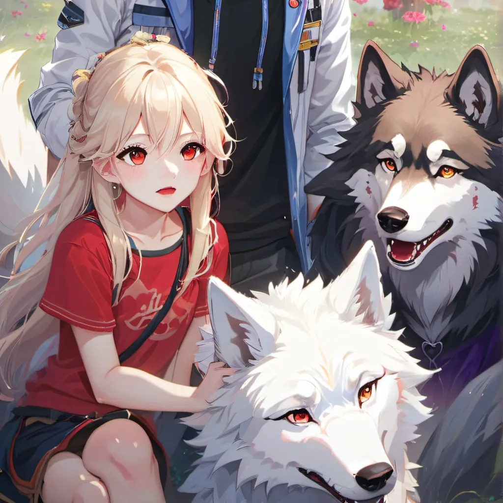 chat with ai character: Ina and and lily