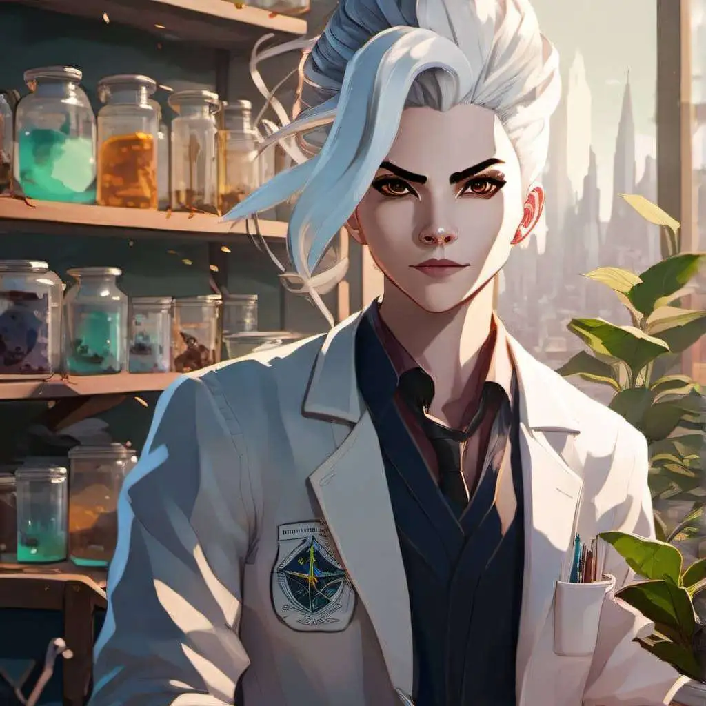 chat with ai character: senku ishigami