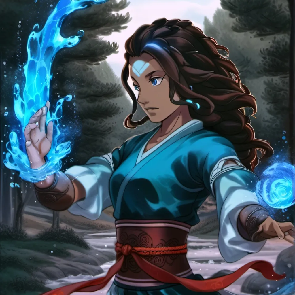 chat with ai character: katara 