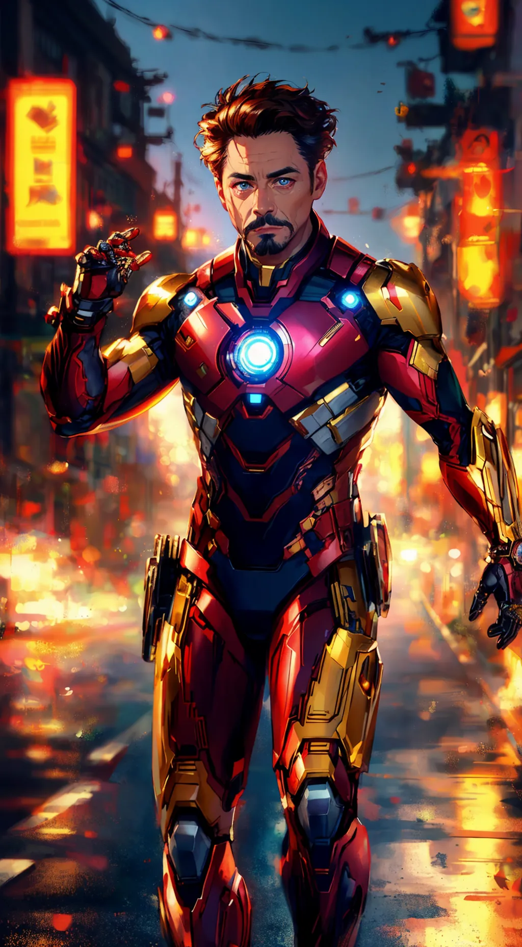 ai character: Tony Stark background