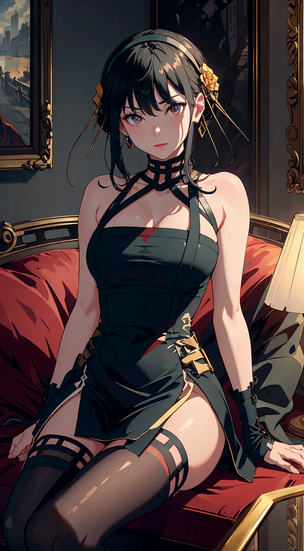 ai character: Yor Forger background
