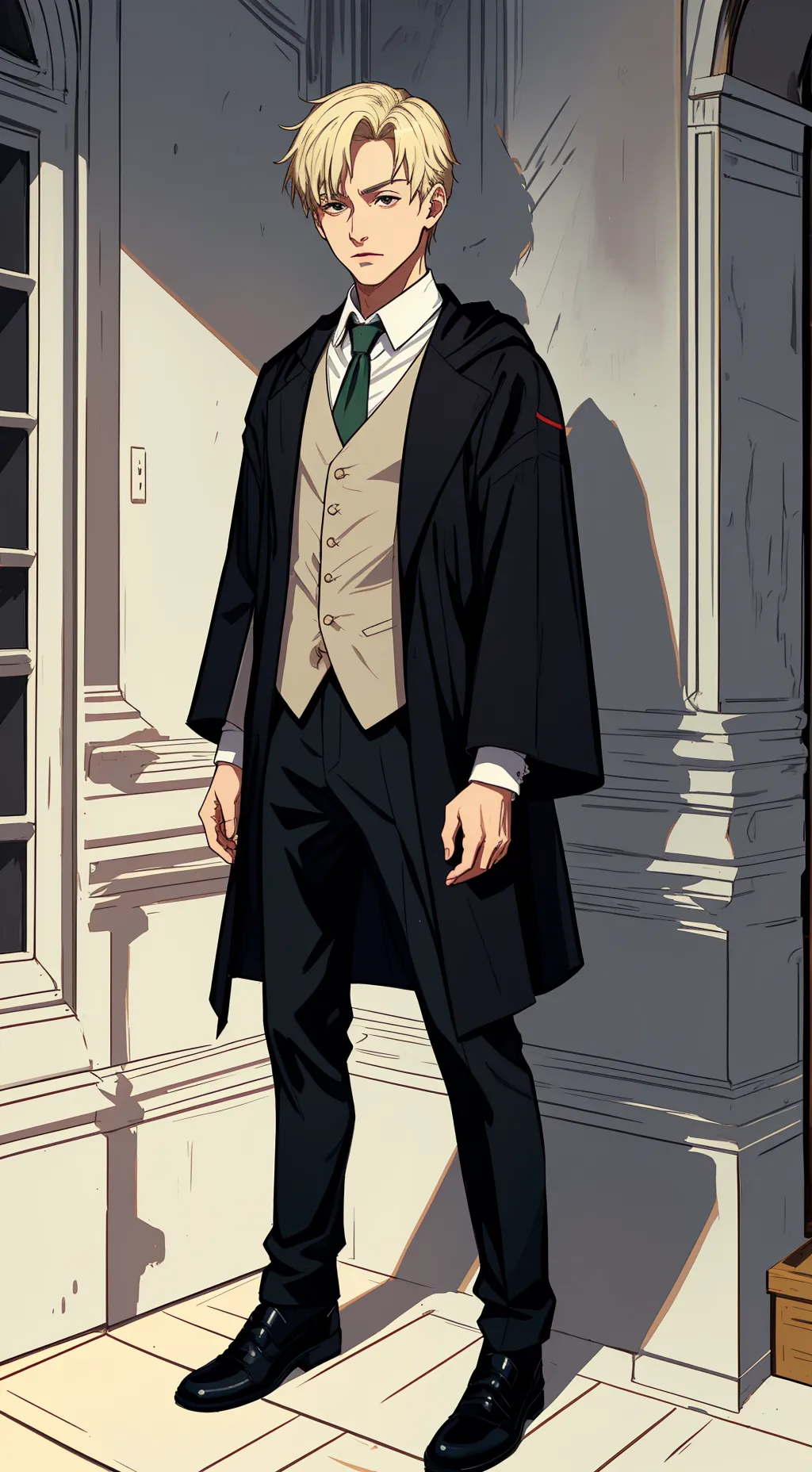 ai character: Draco Malfoy background