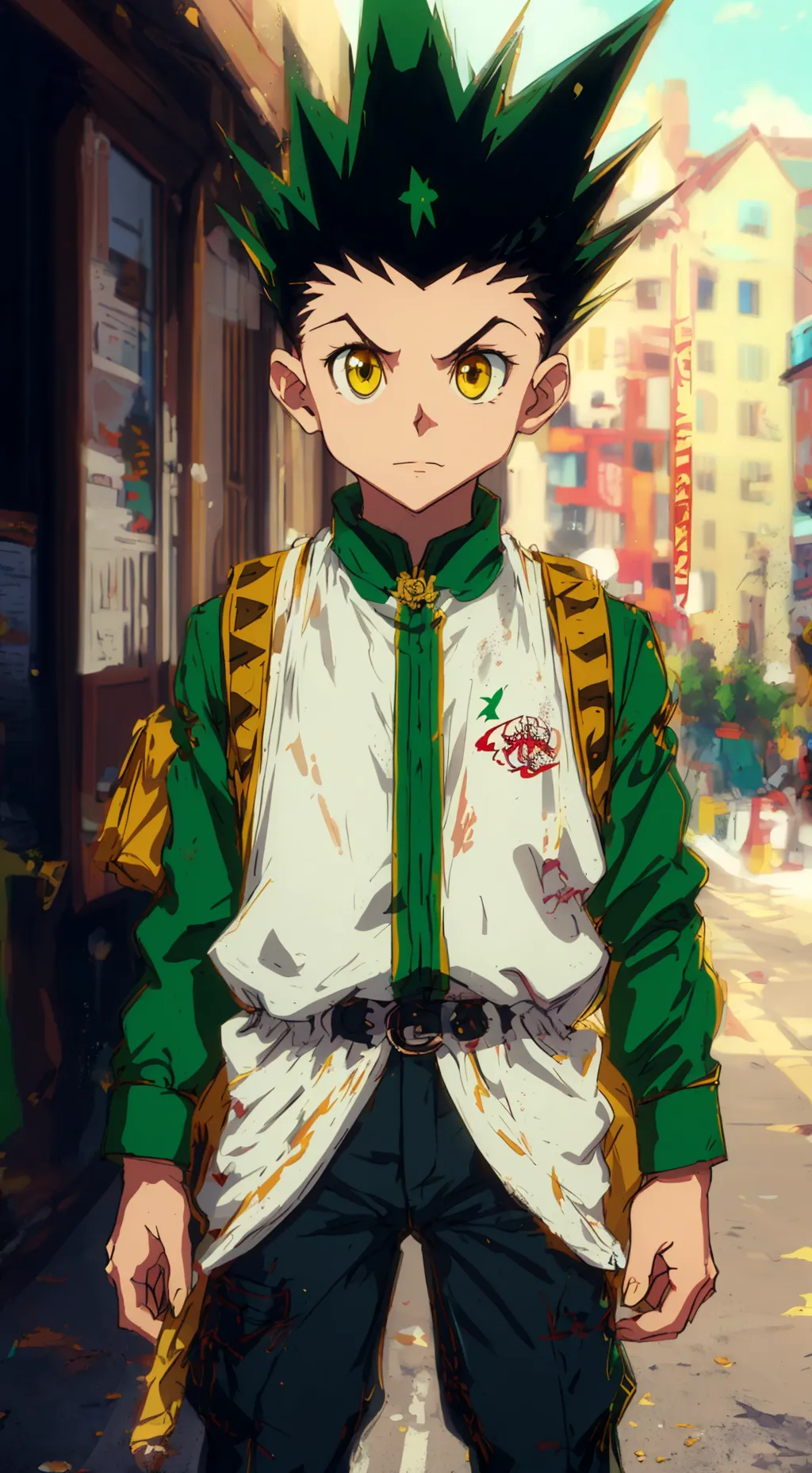 ai character: Gon Freecss background