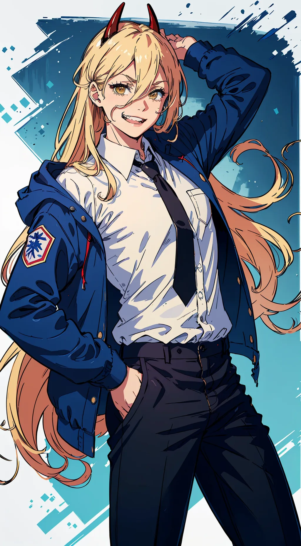 ai character: Power background
