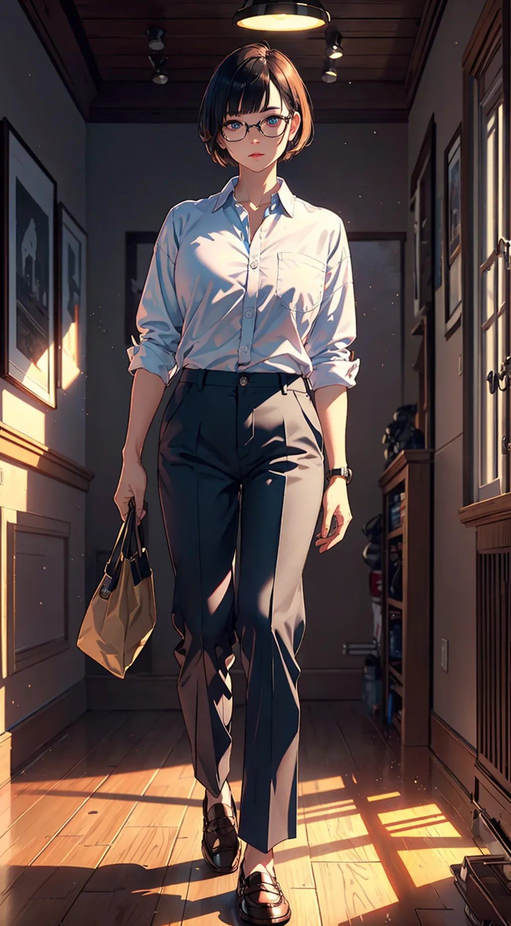 ai character: Assistant background