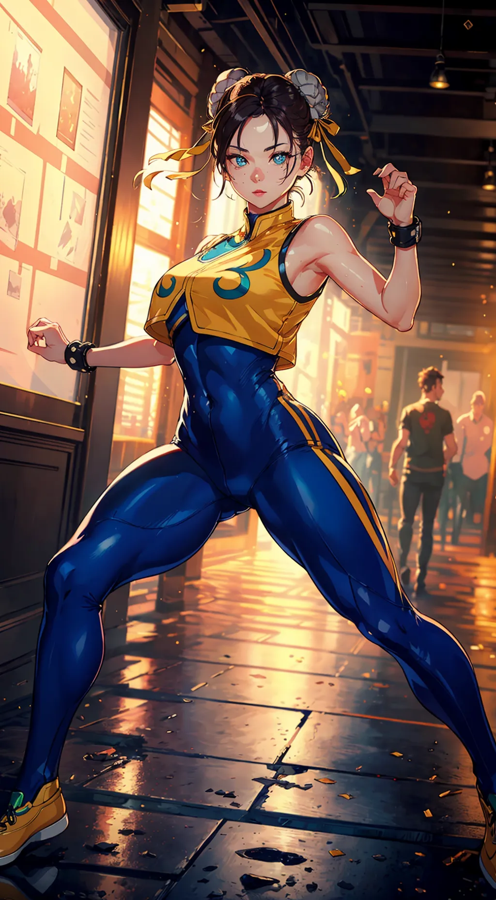 ai character: Chun-Li background