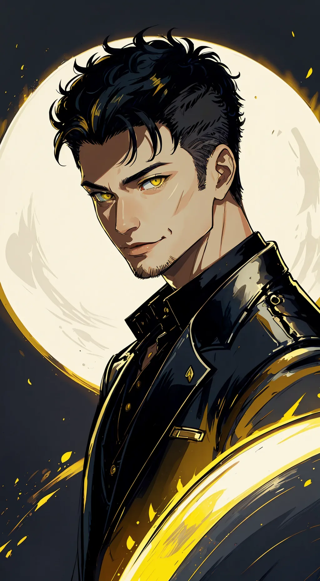 ai character: Magnus Bane (with Alec Lightwood) background
