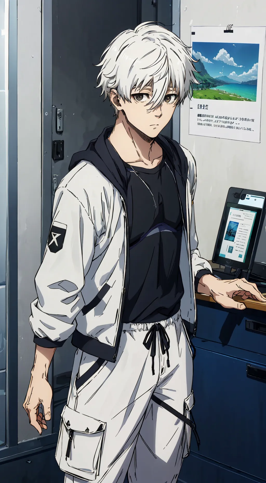 ai character: Seishiro Nagi background
