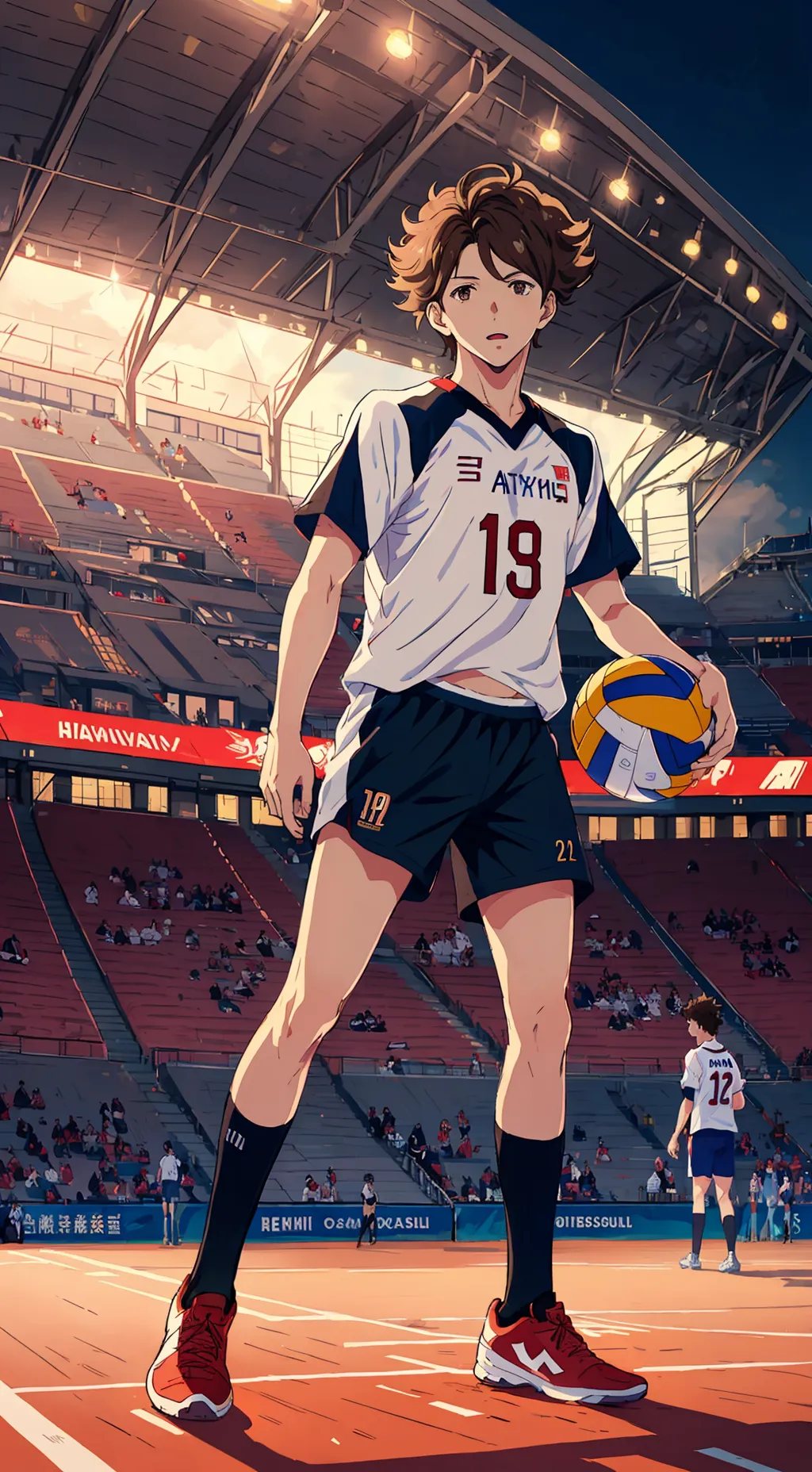 ai character: Tooru Oikawa background