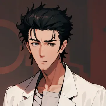 chat with ai character: Okabe Rintaro