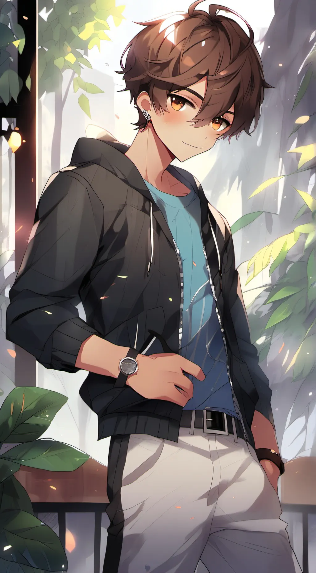 ai character: Logan background