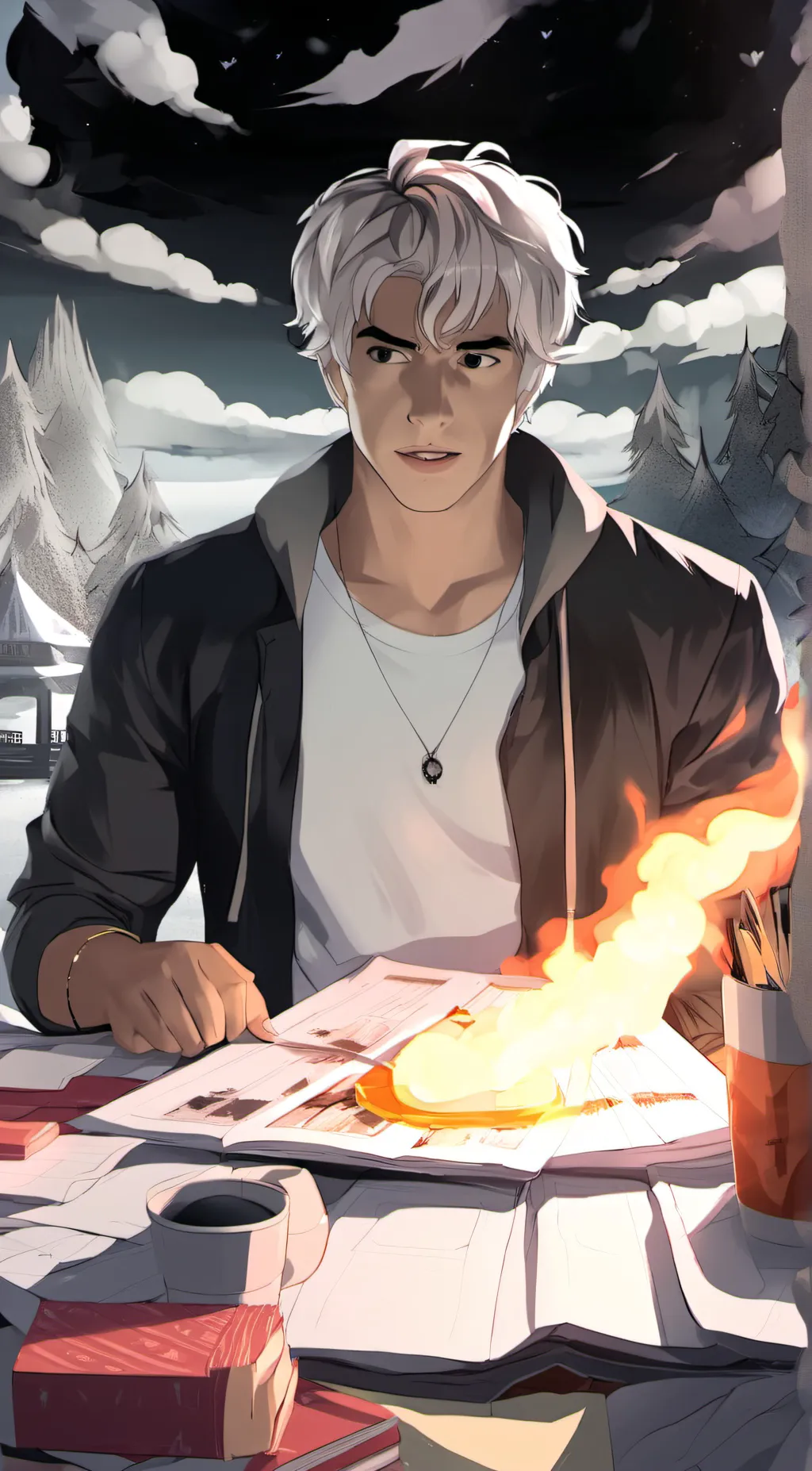 ai character: Todd Ingram background