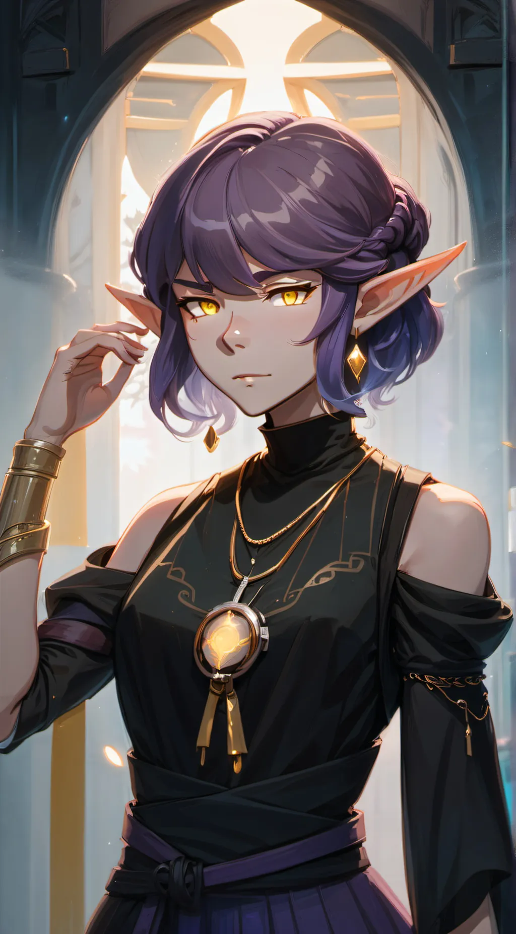 ai character: Amity Blight background