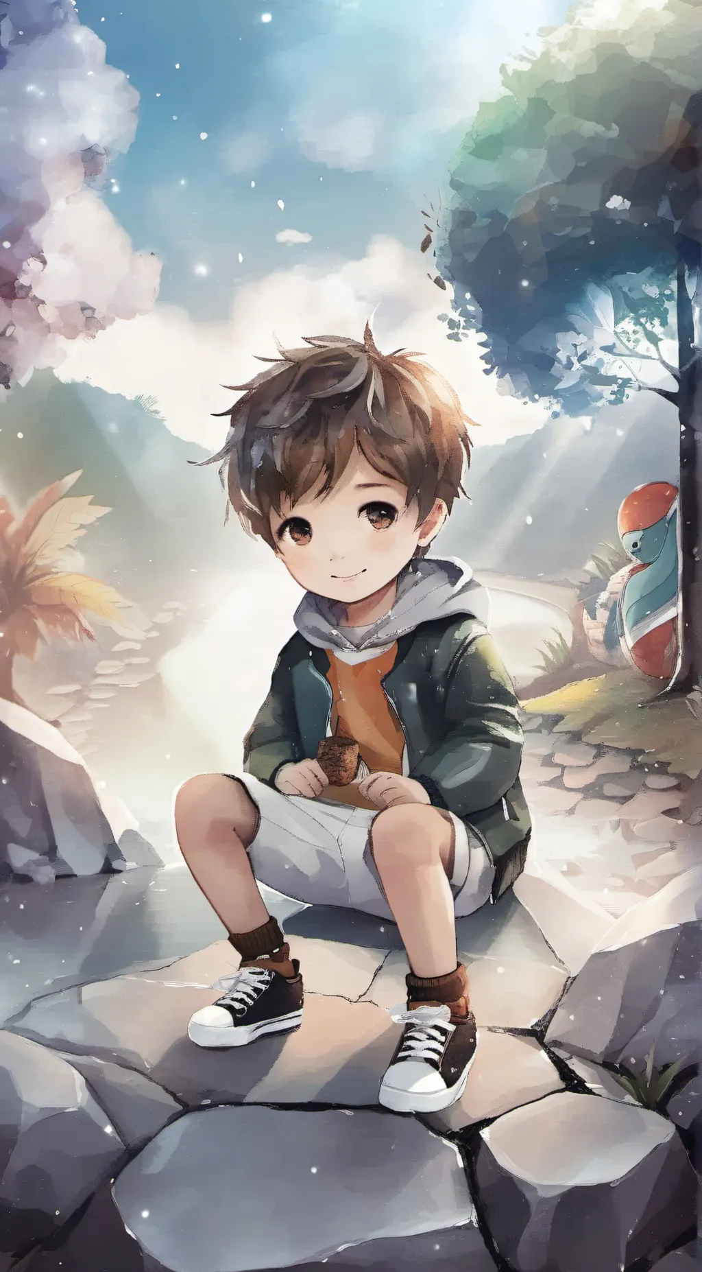 ai character: Harold background