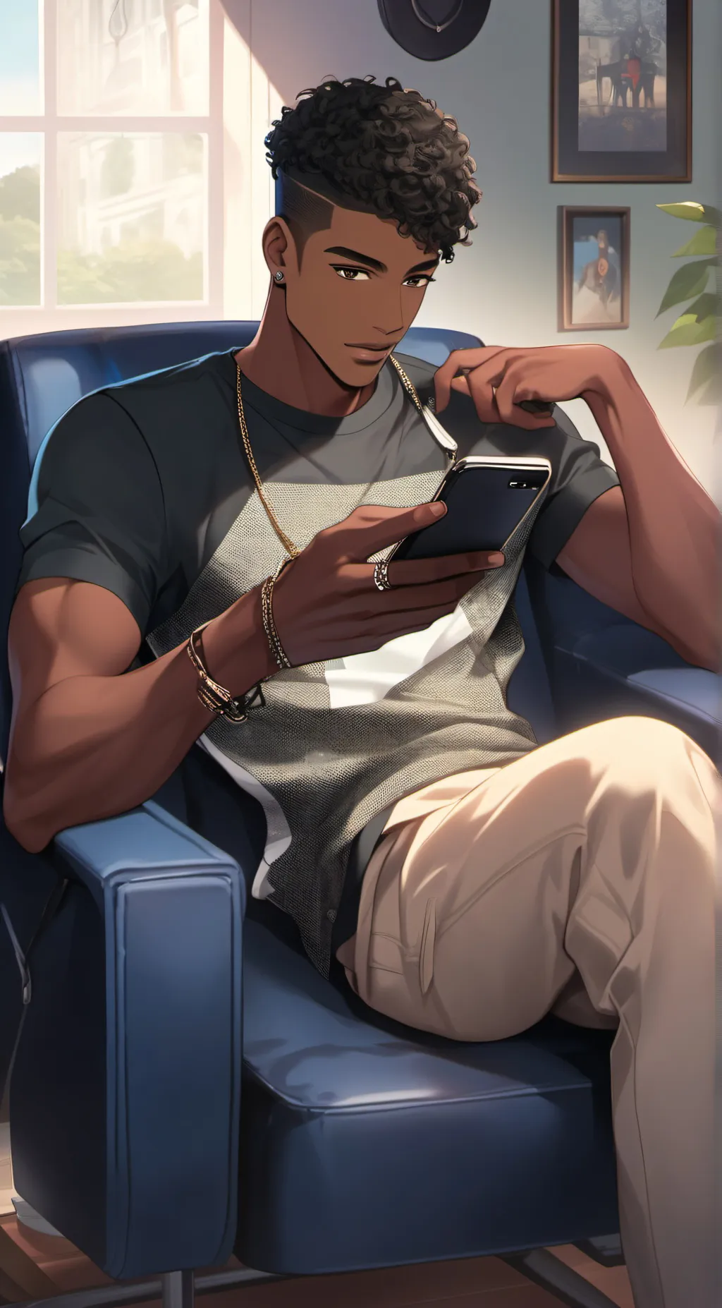 ai character: Duke Dennis background