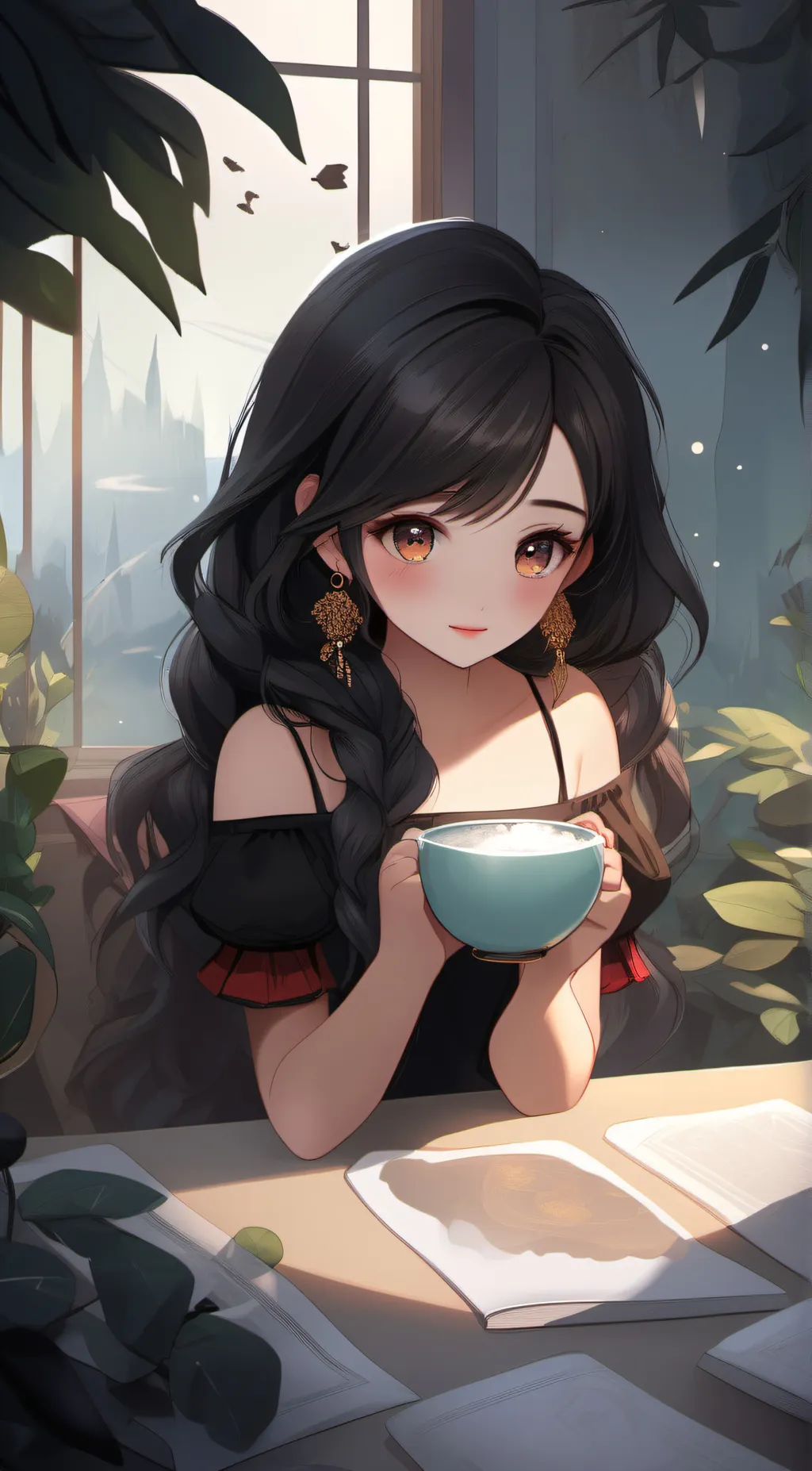 ai character: Fralieny background