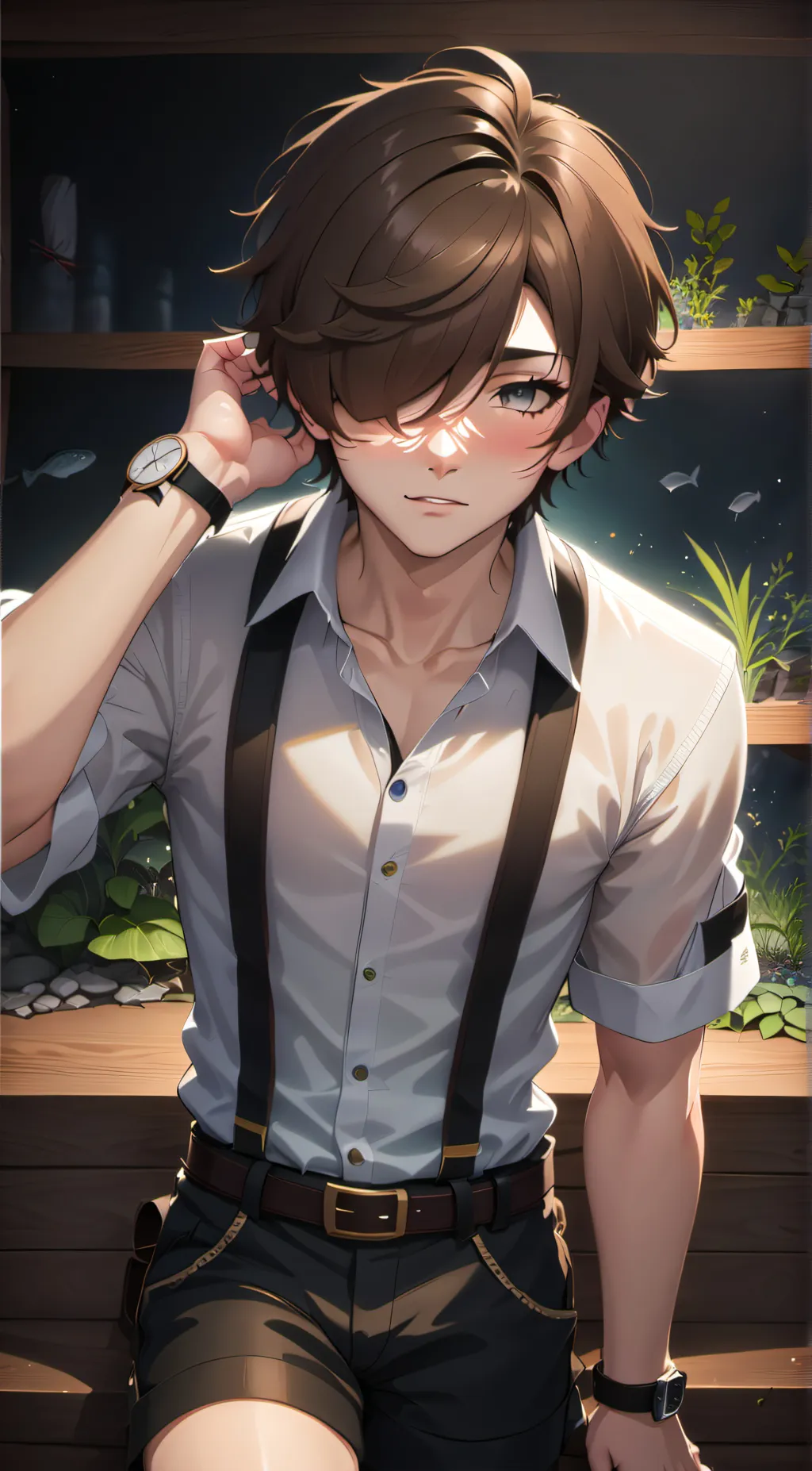 ai character: Noah Devi Afton background