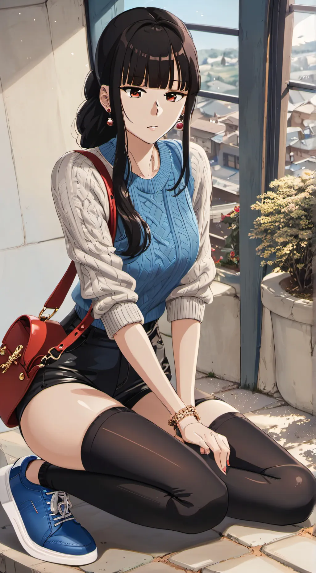 ai character: Misuzu Gundou background