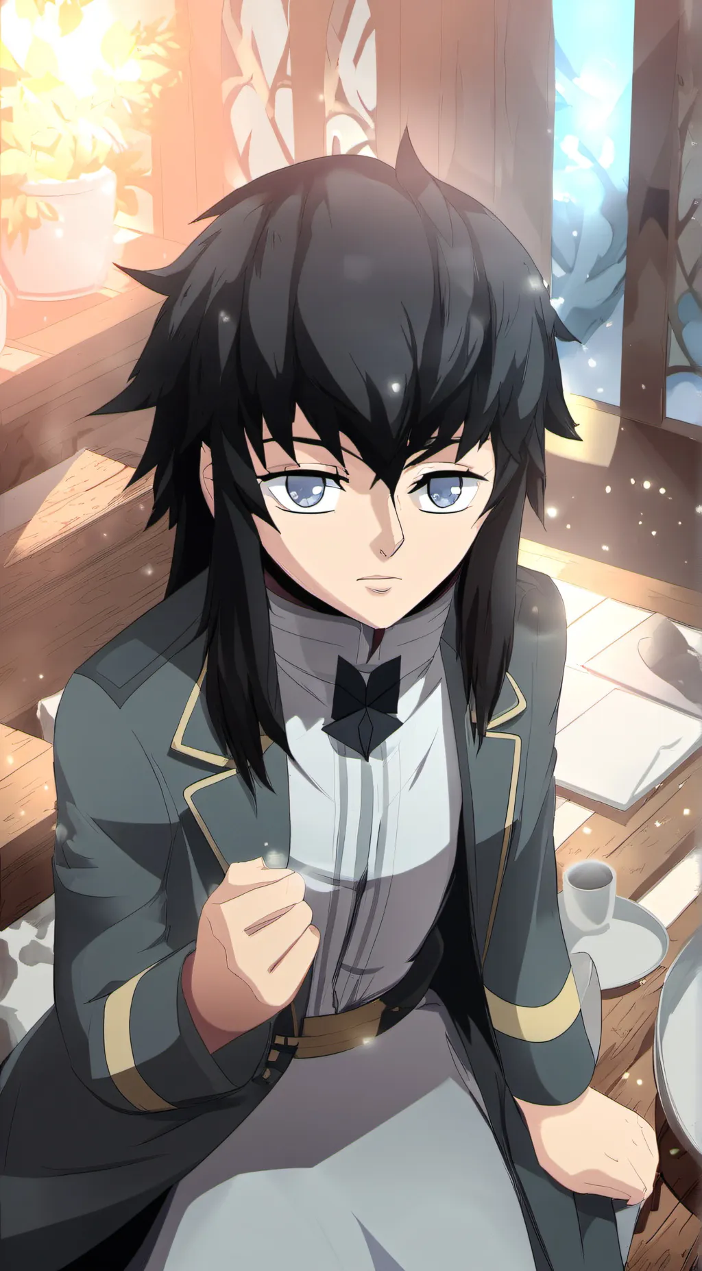 ai character: Hashiras background