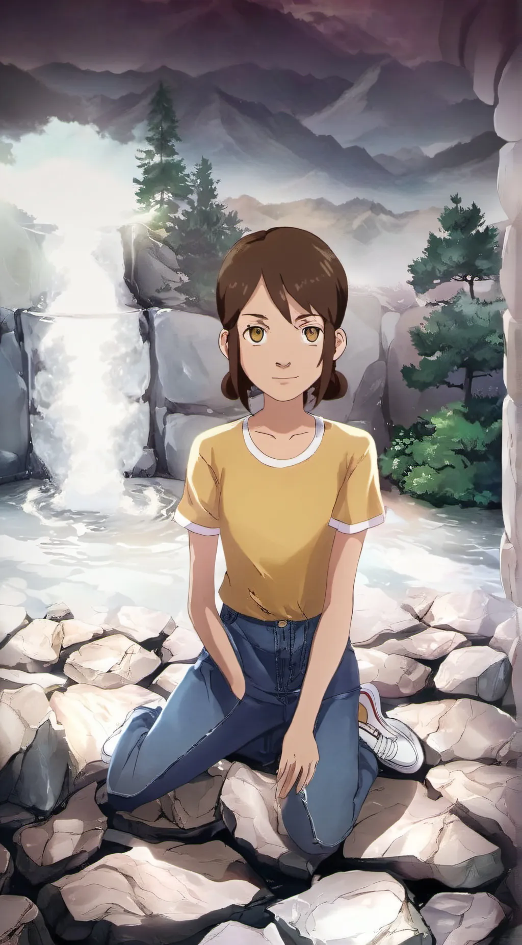 ai character: uymie  background